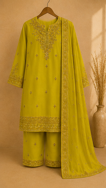 Mustard Glow — 3 Piece Suit