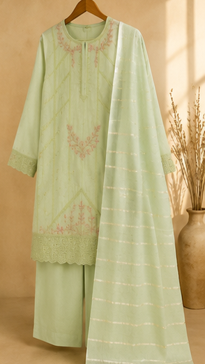 Mint Green — 3 Piece Suit
