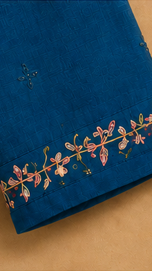 Teal Bloom Embroidered — 3 Piece Suit