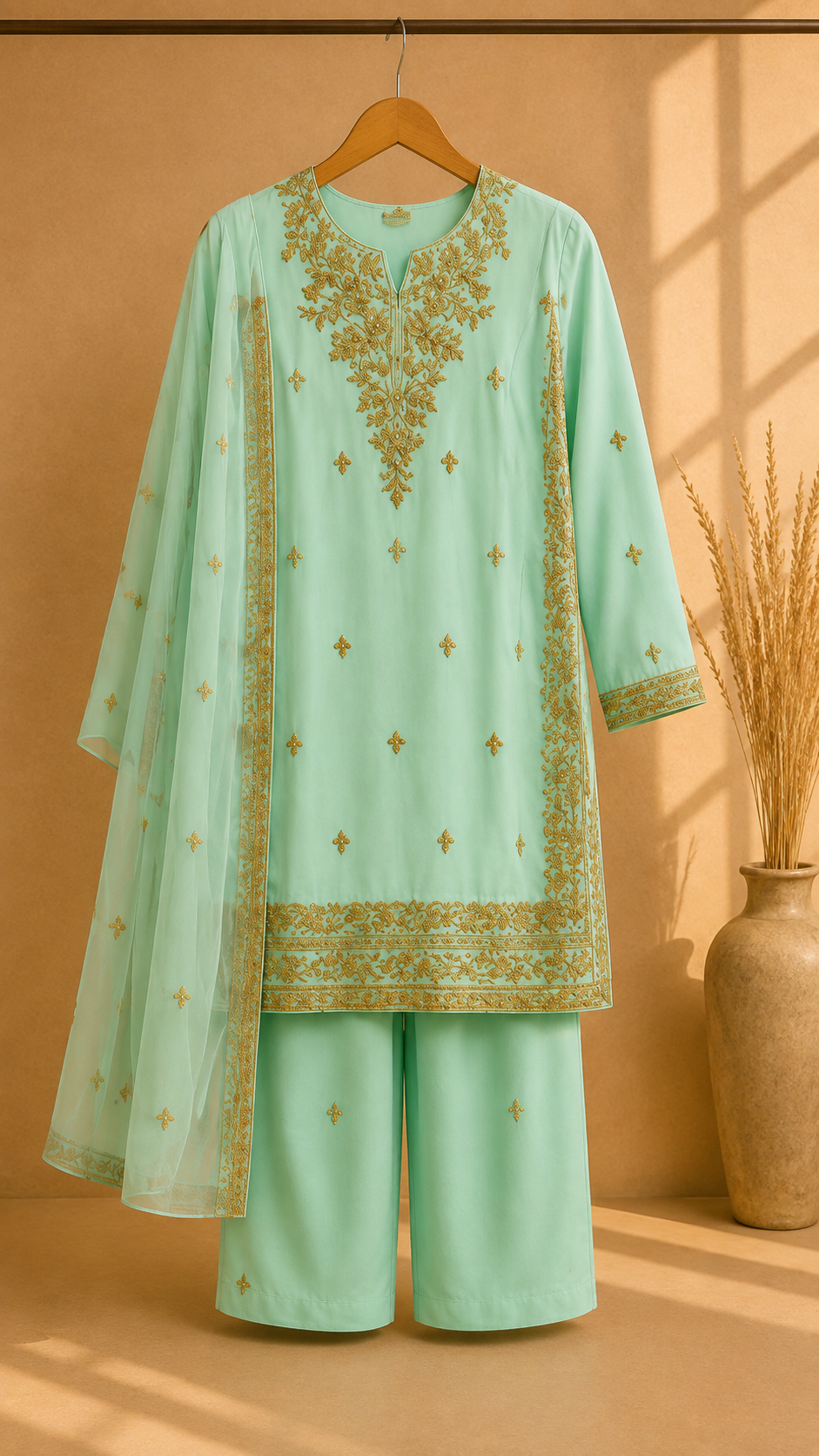 Seafoam Green — 3 Piece Suit